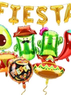 Fiesta Decorations Balloons